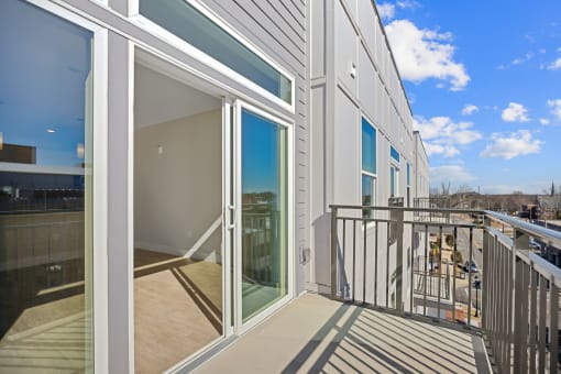 Take in downtown Wilson views from the many private balconies offered at Centro at Pine Nash , North Carolina