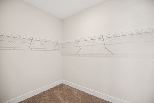Enhance your wardrobe and storage needs with our  featured walk-in closets Centro at Pine Nash, Wilson, NC