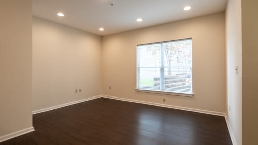 Living area Gramercy Row Apartment Homes