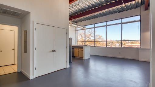 Living Area in Unit 354 at The Hudson in Richmond, 23224