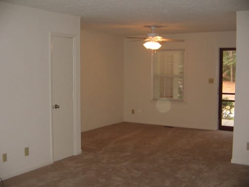 Living Area Chateau Terrace Apartments in Wilmington NC