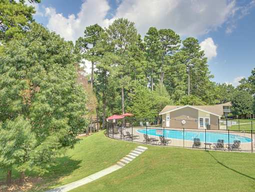 Beautifully Landscaped Grounds at Montecito, Raleigh, North Carolina