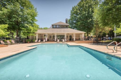 Pool 5 at Bridges at Chapel Hill Apartments in Carrboro NC