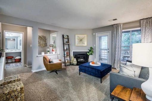 Model at Bridges at Chapel Hill Apartments in Carrboro NC