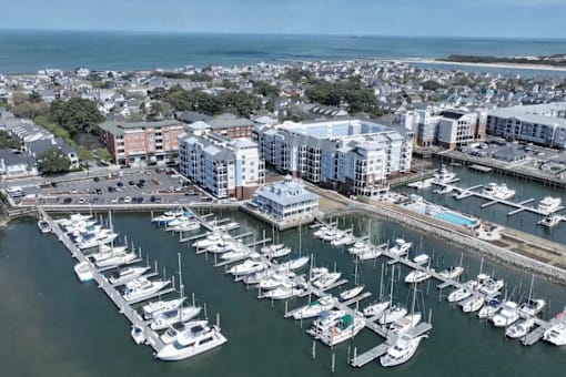 A marina filled with lots of boats.