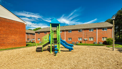our apartments showcase a playground