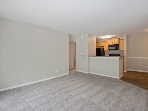 Looking toward kitchen at Sommerset Place Apartments