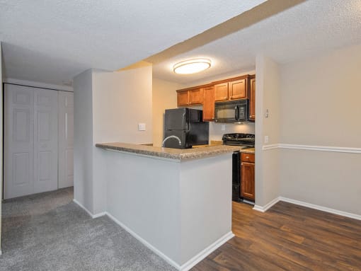 kitchen at Sommerset Place Apartments