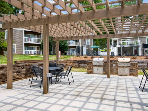 Pergola at Sommerset Place Apartments in Raleigh NC