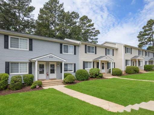 Exterior of Tryon Village Townhouses for rent