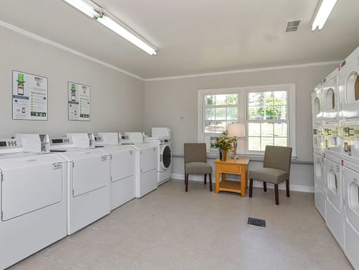 laundry room at Tryon Village