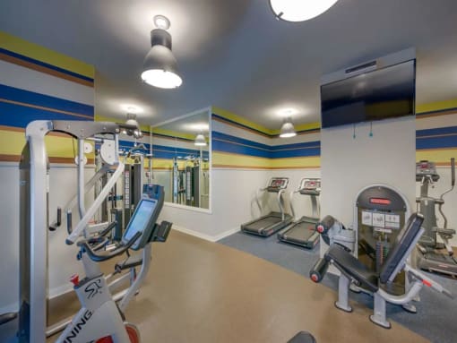 Woodbury Park Apartments fitness center