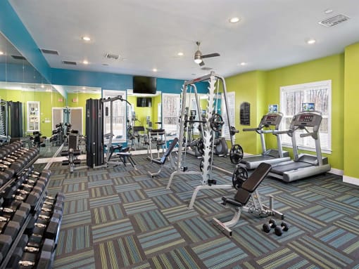 Modern Fitness Center at Addison Crater Woods, Virginia, 23805
