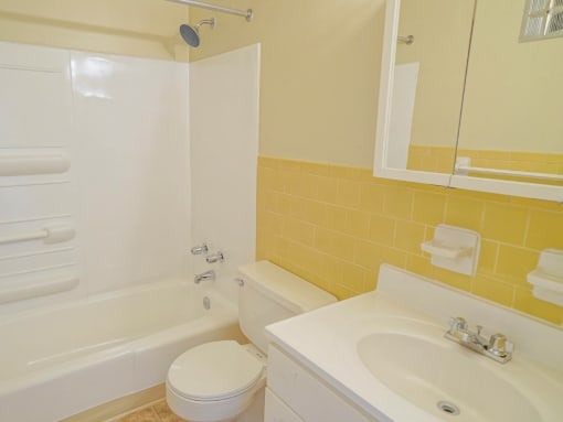 Bathroom in Apartments in Poquoson VA