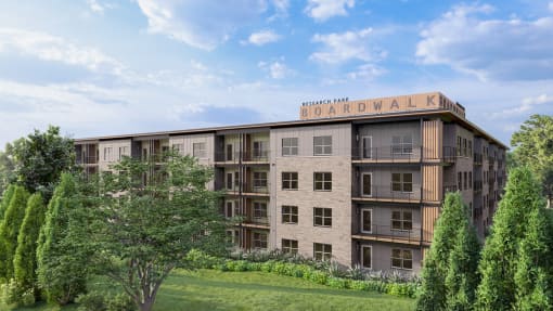 Exterior View at Boardwalk at Research Park, Huntsville, AL, 35811