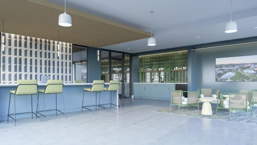 Leasing Office at Boardwalk at Research Park, Huntsville, Alabama