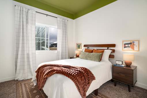 Bright Bedroom at Sundance at Baxter Meadows, Bozeman, Montana