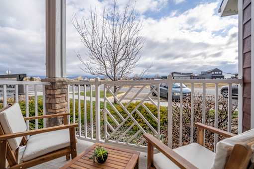 Balcony with Chair at Sundance at Baxter Meadows, Bozeman, 59718