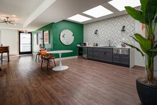 Clubhouse Kitchen at Peaks at Sandia View, Albuquerque, NM, 87102