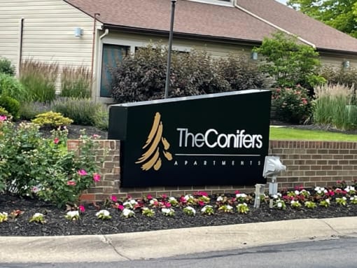 The Conifers Entrance
