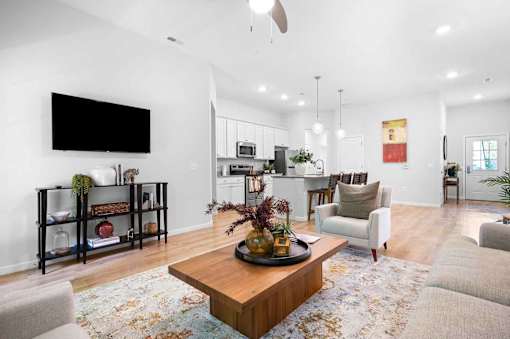 Wilcox Meadows living room image.