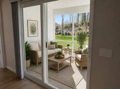 Beautiful screened in porch!