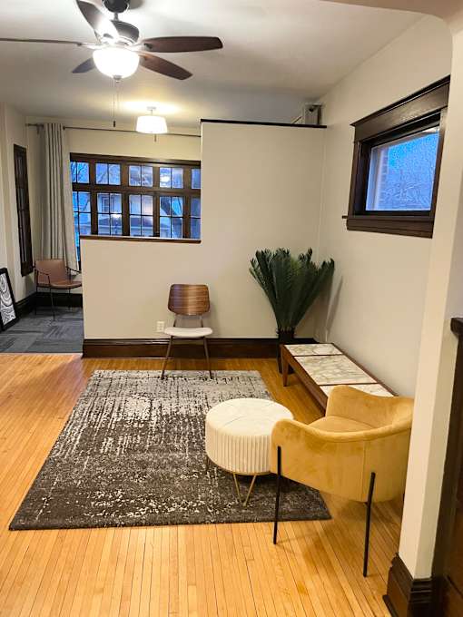 Original hardwood floors, updated fixtures and finishes.