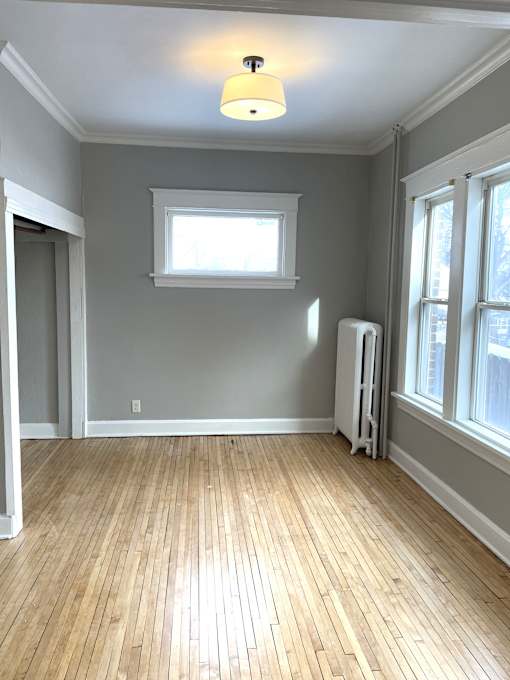 Hardwood floors throughout.