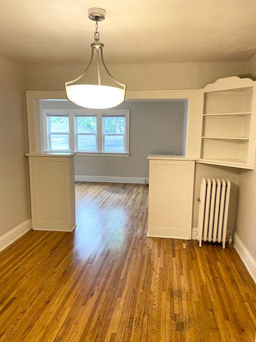 Unit has a very open floorplan, with views outside from all rooms.