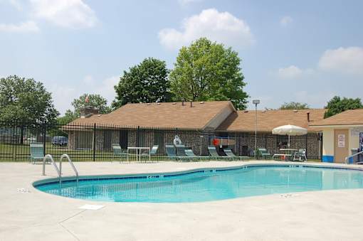 Crystal Clear Swimming Pool at Black Hawk Apartments, Indiana, 46815