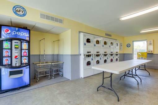 Full-Sized Washer And Dryer at Black Hawk Apartments, Indiana