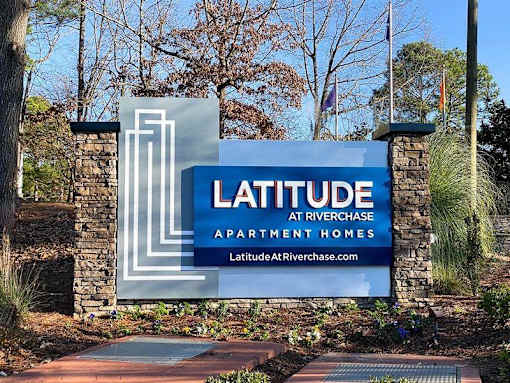 Property Signage at Latitude at Riverchase, Hoover, 35216