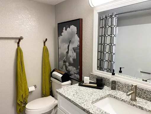 Modern Bathroom at Latitude at Riverchase, Hoover, Alabama