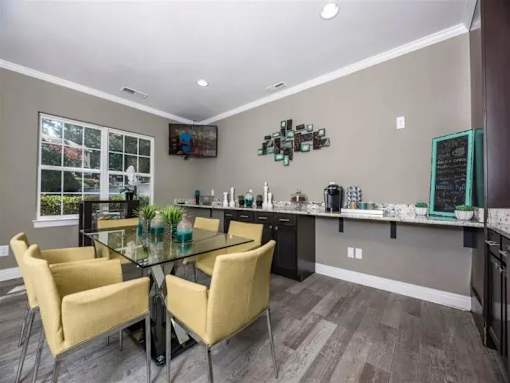 Dining Room at Latitude at Riverchase, Hoover, AL, 35216