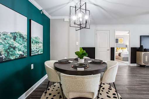 Elegant Dining Space at Atler at Brookhaven, Atlanta, GA