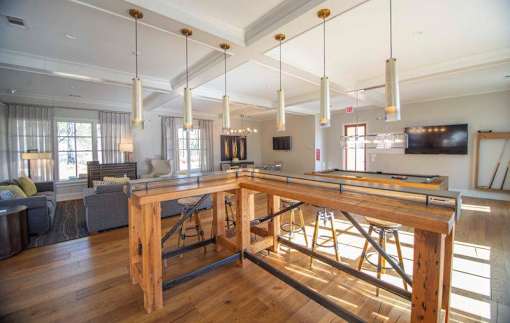 Clubroom With Billiards table at Paces Ridge at Vinings, Georgia, 30339