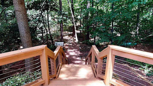 Walkway Stairs at Vinings RiverVue, Georgia