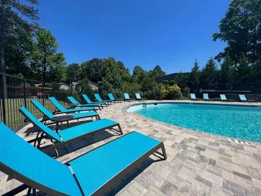 Pool With Sundecks at Spalding Vue, Peachtree Corners, GA, 30092