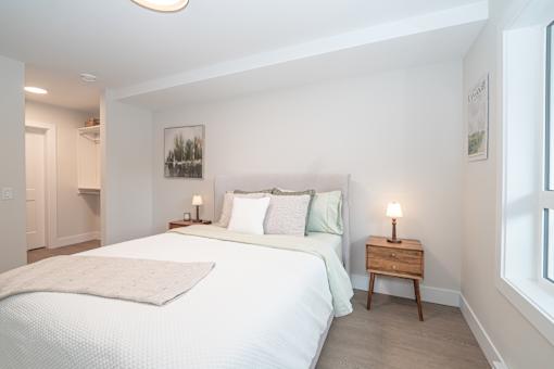 Gorgeous Bedroom at Woodland Place Apartments, British Columbia