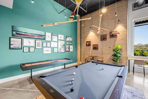 Pool Table at Riverfront Everett, Everett, WA, 98201
