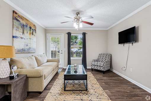 Living Room in a 2 BR