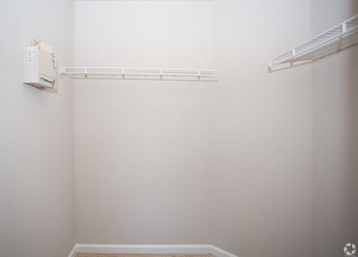 Walk in Closet in each bedroom