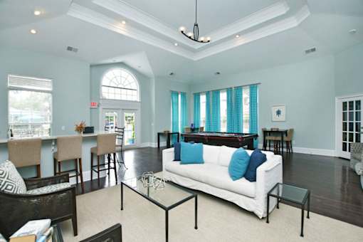Common Room at Braxton Woods Lake, Greenville, SC