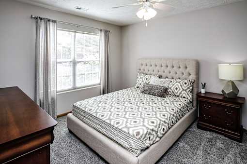 Model Bedroom at Standing Bear Lake, Omaha, NE, 68164