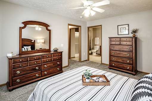 Large Bedroom at Standing Bear Lake, Omaha, NE