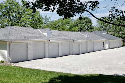 Garages at Standing Bear Lake, Nebraska, 68164