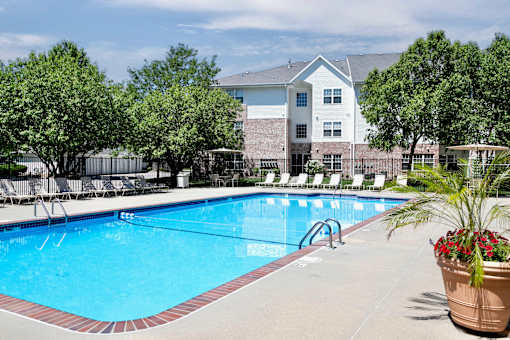 Pool View at Standing Bear Lake, Omaha