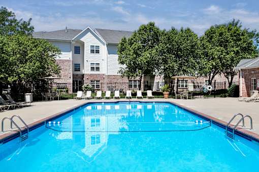 Large Pool at Standing Bear Lake, Nebraska, 68164