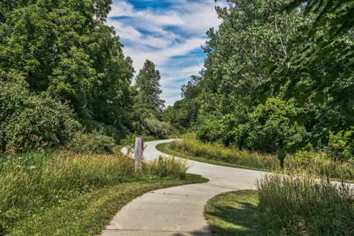 Bike Trail at Standing Bear Lake, Omaha, 68164