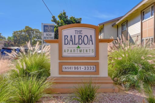 Welcoming Property Signage at Balboa, Sunnyvale, CA, 94086